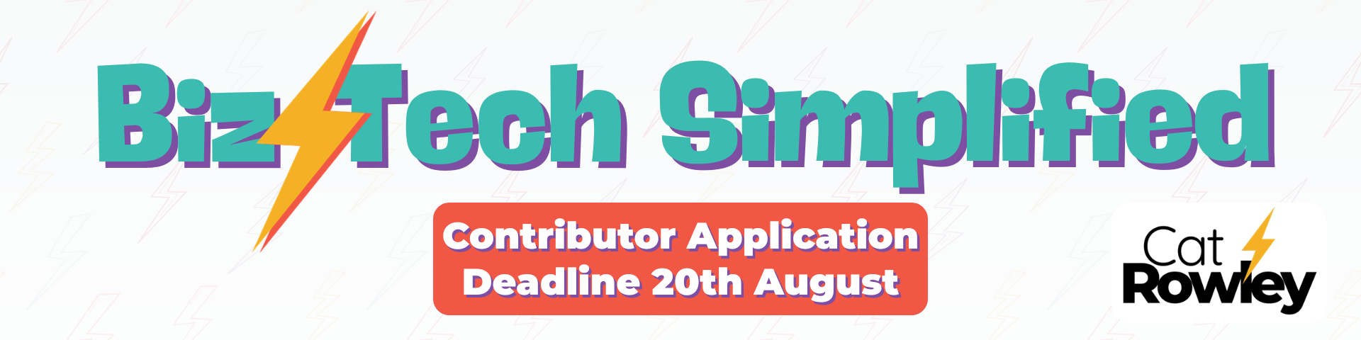 Biz Tech Simplified Bundle Contributor Deadline 20th August